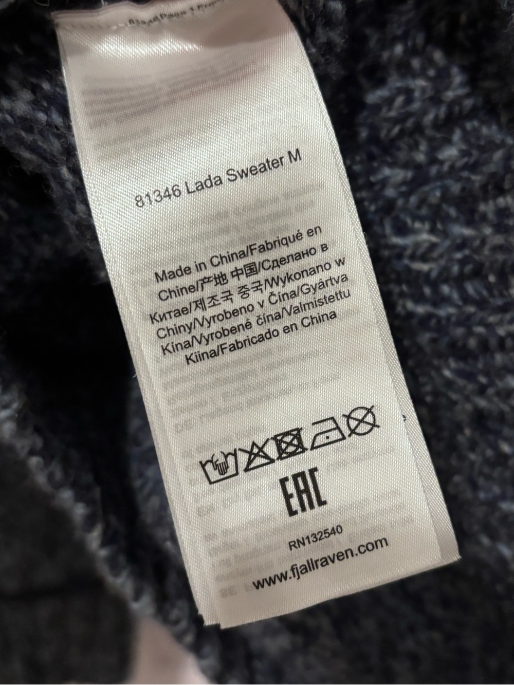 Fjallraven LADA SWEATER M - Picture 4 of 8